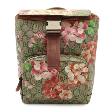 Gucci Buckle Backpack Blooms Print Gg