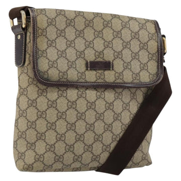 Gucci Flap Messenger Gg Coated Canvas
