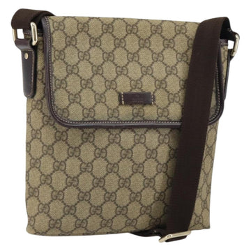 Gucci Flap Messenger Gg Coated Canvas