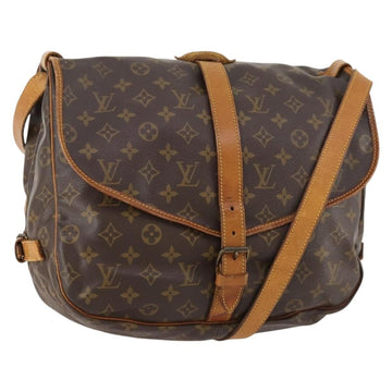 Louis Vuitton Saumur Handbag Canvas 35