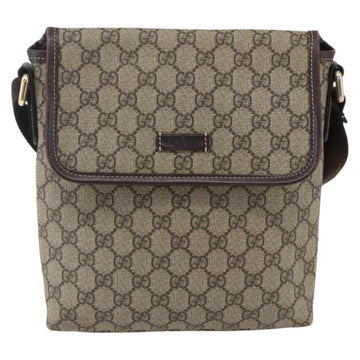 Gucci Flap Messenger Gg Coated Canvas