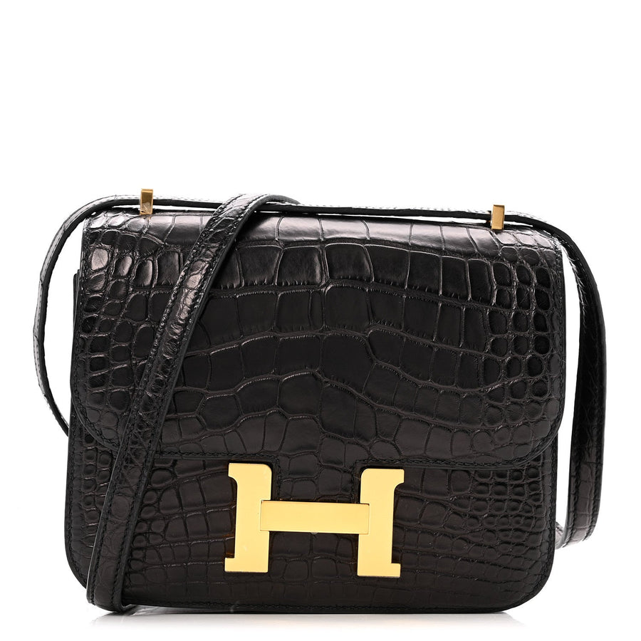 Hermes Matte Alligator Constance 18