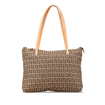 Fendi Zucchino Canvas Tote Pre-Loved
