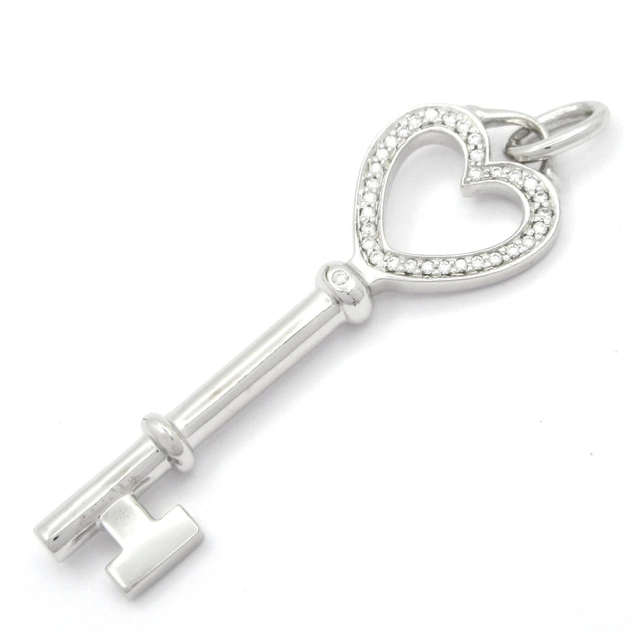 Tiffany&Co. Heart Key 18K White Gold
