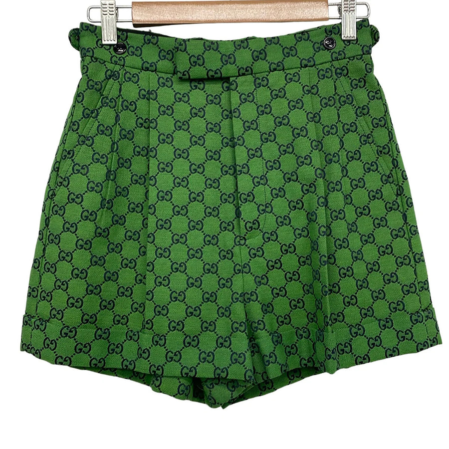 Gucci Green Navy Women's Pants