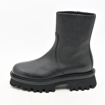 Salvatore Ferragamo Black Leather