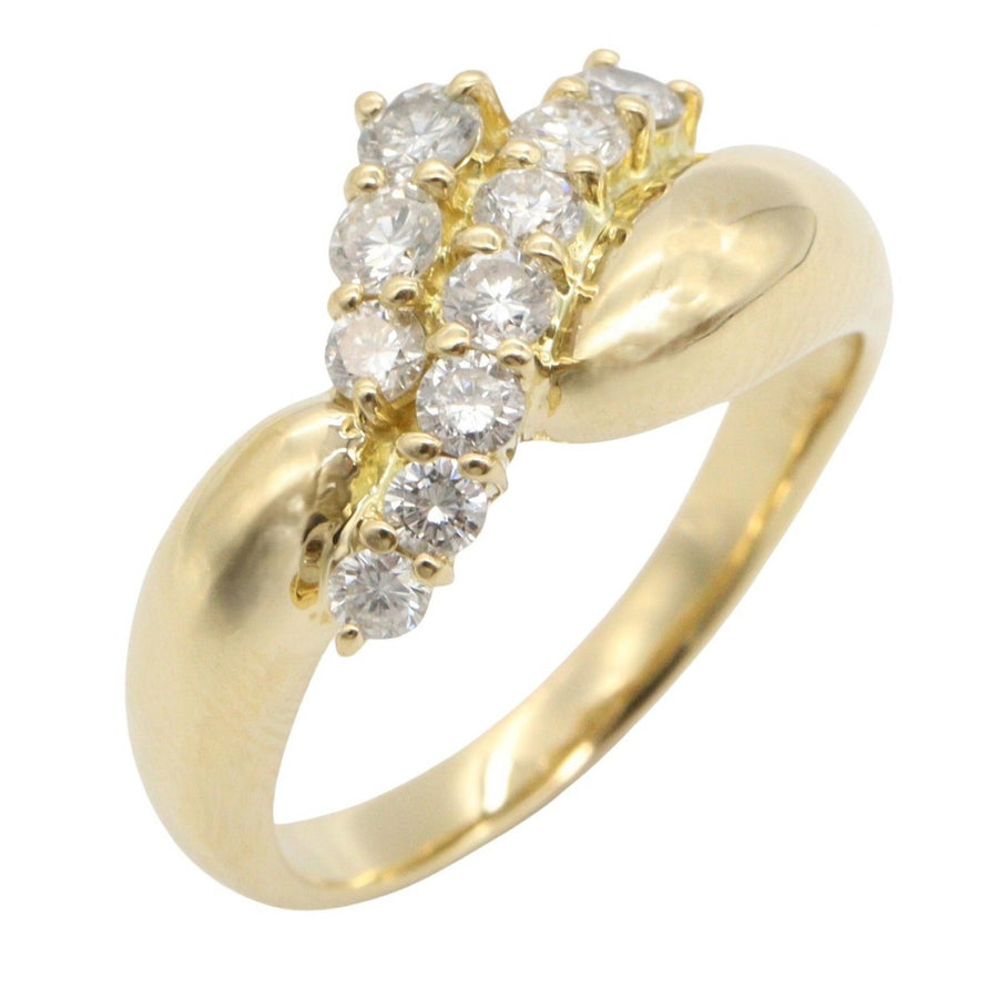Jewelry Diamond Ring 18Kyg Yellow Gold