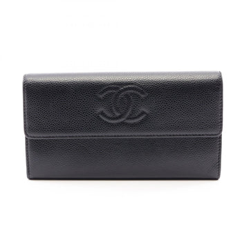 Chanel Coco Mark Bifold Long Wallet