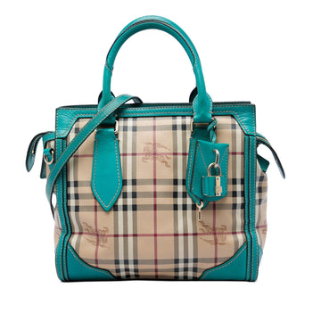 Burberry Small Haymarket Check Coated