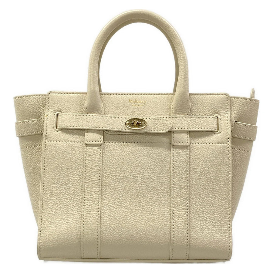 Mulberry Mini Zipped Bayswater Cream