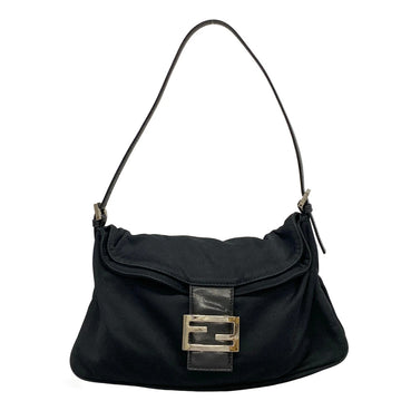 Fendi Black Chemical Fiber Shoulder Bag