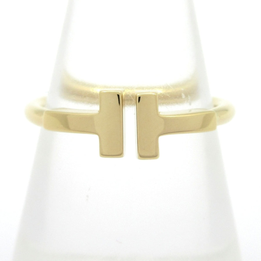 Tiffany&Co. T Wire 18K Yellow Gold Ring