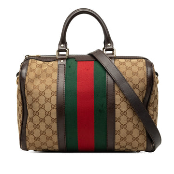 Gucci Medium Gg Canvas Web Joy Boston