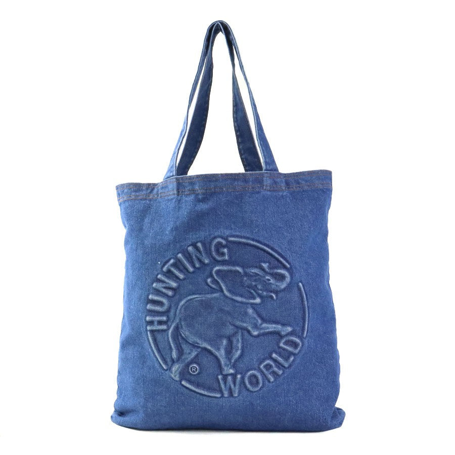 Hunting World Tote Bag Blue Denim -