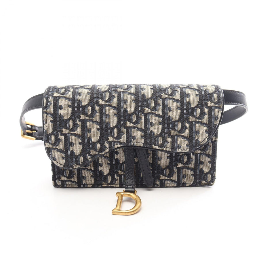 Christian Dior Oblique Saddle Belt Pouch