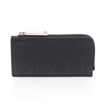 Gucci Embossed Logo Card Case Coin