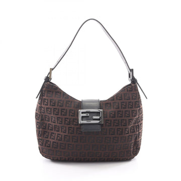 Fendi Zucchino Shoulder Bag Canvas