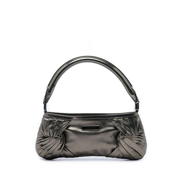 Burberry Metallic Leather Sling Knot