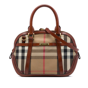 Burberry Small Leather Trimmed House