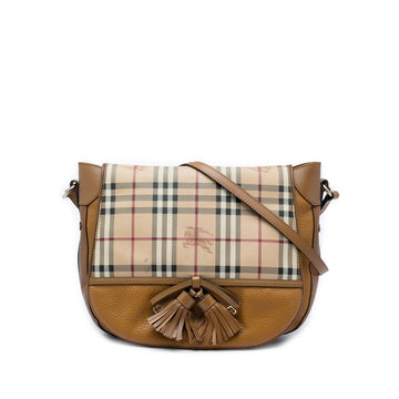 Burberry Haymarket Check Coated Canvas