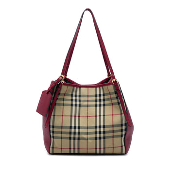 Burberry Small Haymarket Check Nylon And