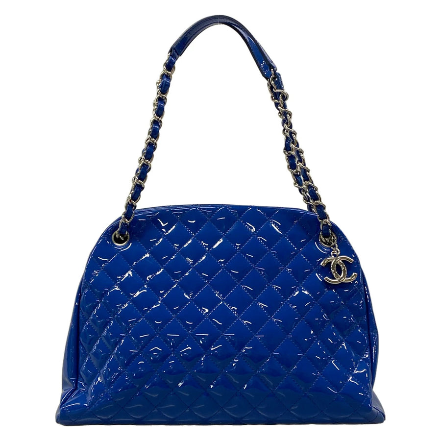 Chanel Mademoiselle Bowling Bag Blue