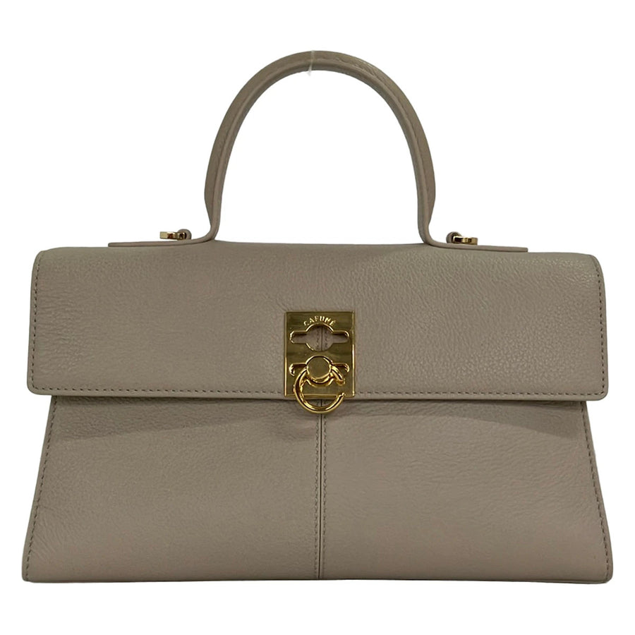 Cafune Medium Stance Beige Leather