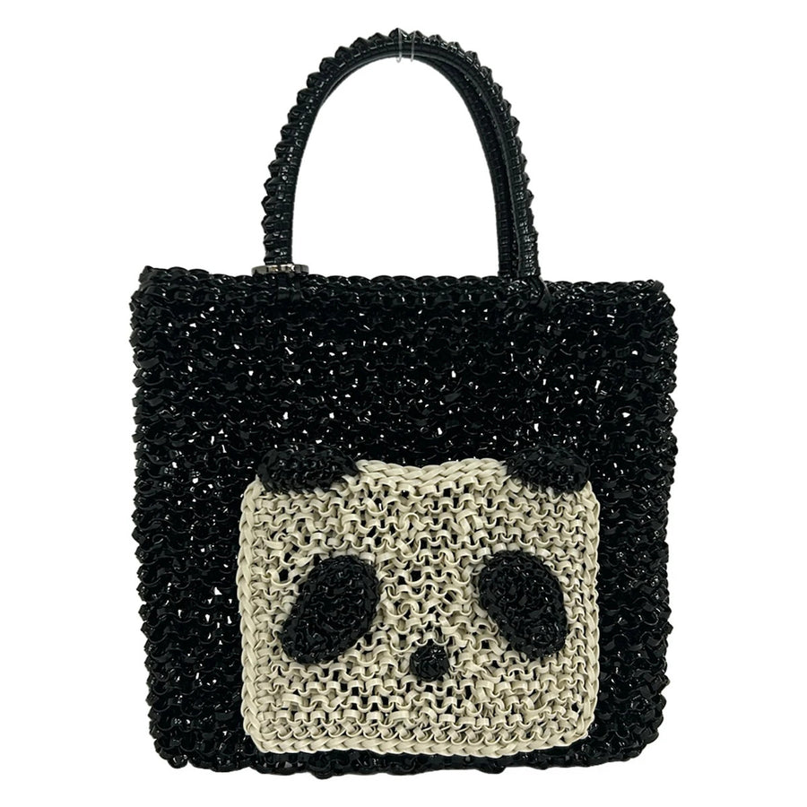 Anteprima Animale Panda Wire Bag Black