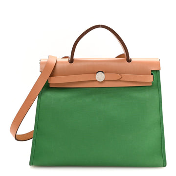 Hermes Vache Hunter Toile Herbag Zip 31