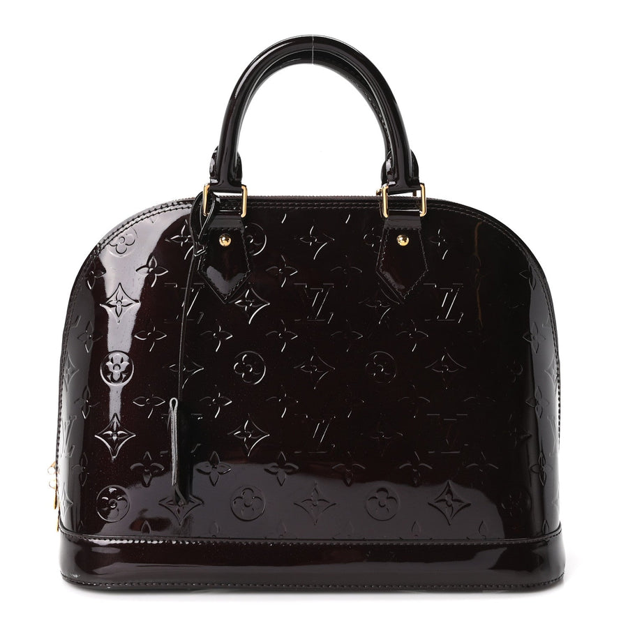 Louis Vuitton Vernis Alma Pm Amarante