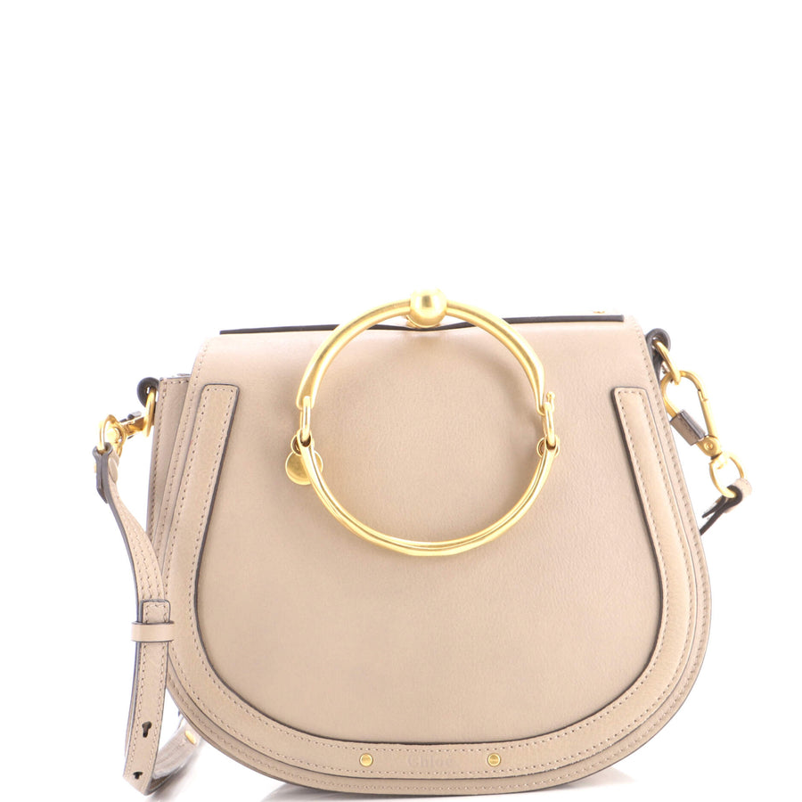 Chloe Nile Crossbody Bag Leather Medium