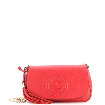 Gucci Soho Chain Crossbody Bag Leather