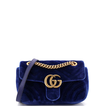 Gucci Gg Marmont Flap Bag Matelasse