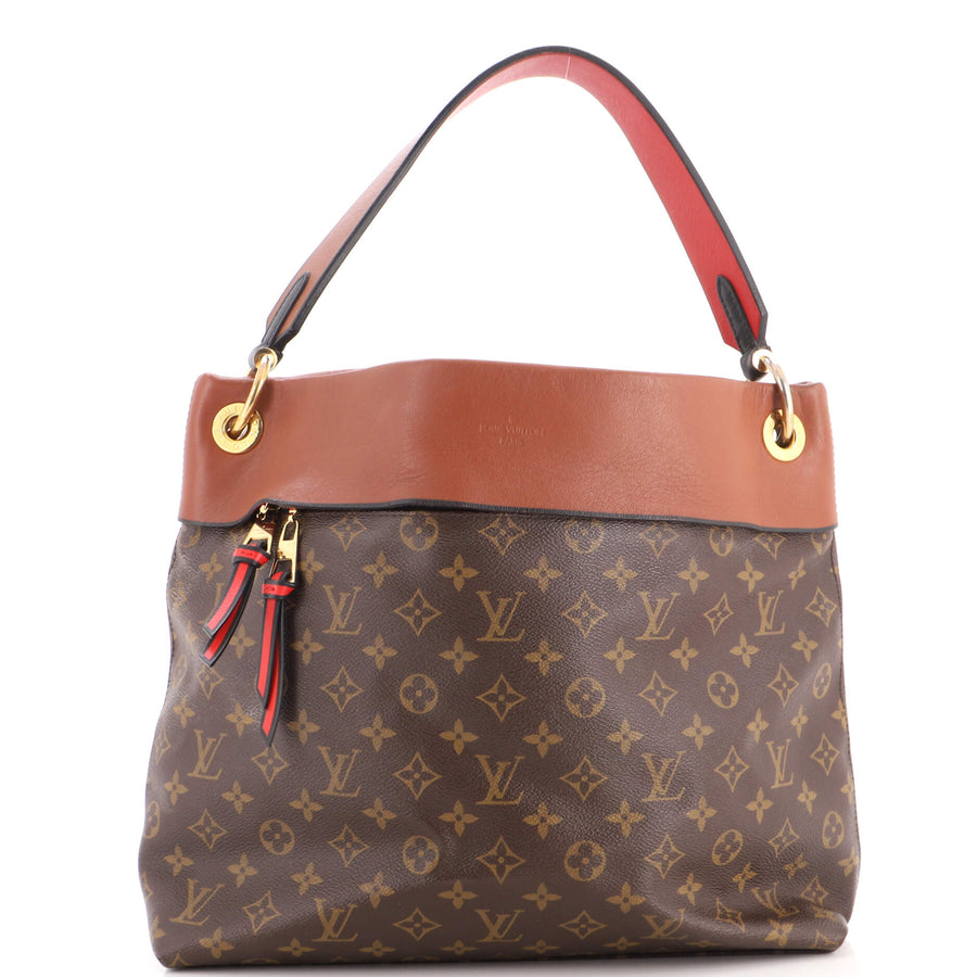 Louis Vuitton Tuileries Hobo Canvas With