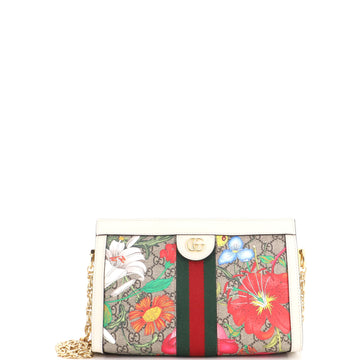Gucci Ophidia Chain Shoulder Bag Flora