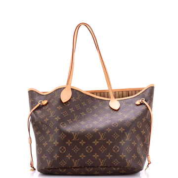 Louis Vuitton Neverfull Nm Tote Canvas