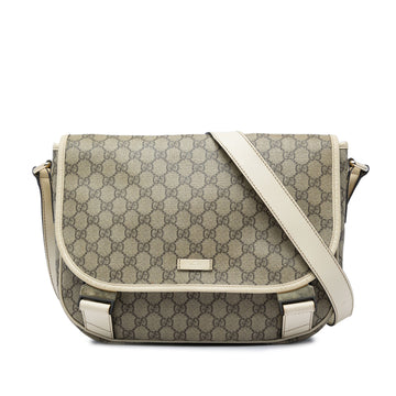 Gucci Gg Supreme Crossbody Pre-Loved Bag