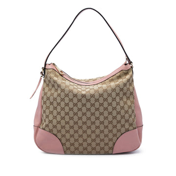 Gucci Gg Canvas Bree Shoulder Bag Pre-