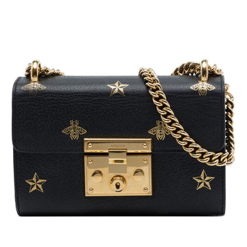 Gucci Small Calfskin Bee Star Padlock