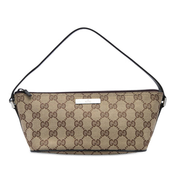Gucci Gg Canvas Boat Pre-Loved Shoulder