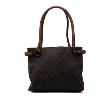 Gucci Gg Denim Shoulder Bag Pre-Loved