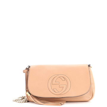 Gucci Soho Chain Crossbody Bag Leather