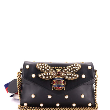 Gucci Broadway Pearly Bee Shoulder Bag