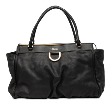 Gucci Calfskin Abbey D Ring Tote Pre-