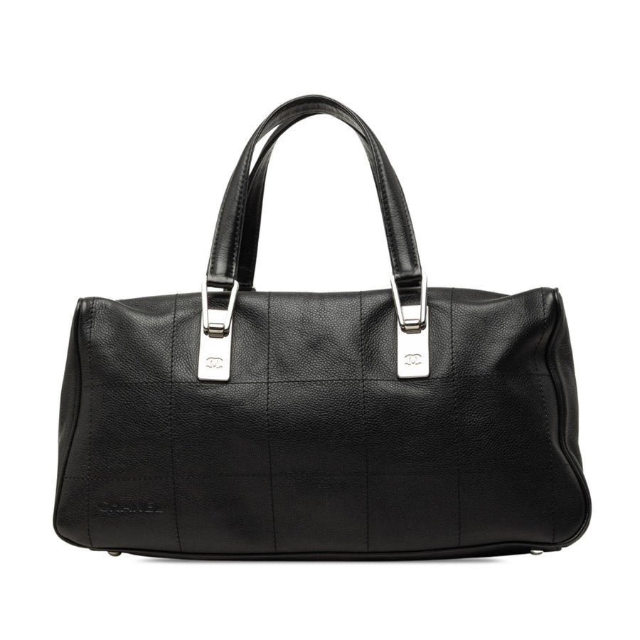 Chanel Cc Caviar Square Stitch Handbag