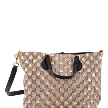 Gucci Convertible Soft Tote Printed Gg