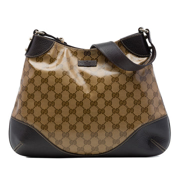 Gucci Gg Crystal Hobo Pre-Loved Bag