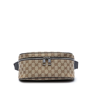 Gucci Gg Canvas Waist Pouch Pre-Loved