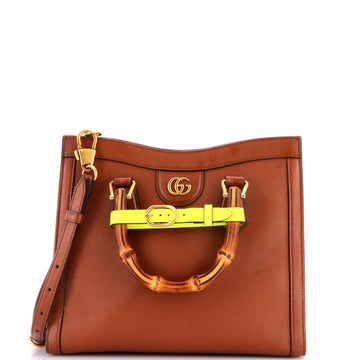 Gucci Diana Nm Bamboo Handle Tote