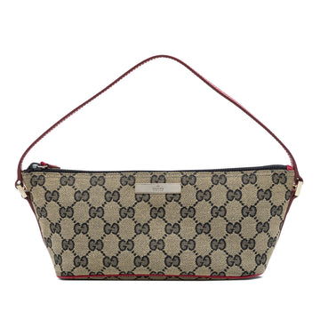 Gucci Gg Canvas Boat Pre-Loved Shoulder